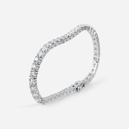 Nicole Tennis Moissanite Bracelet